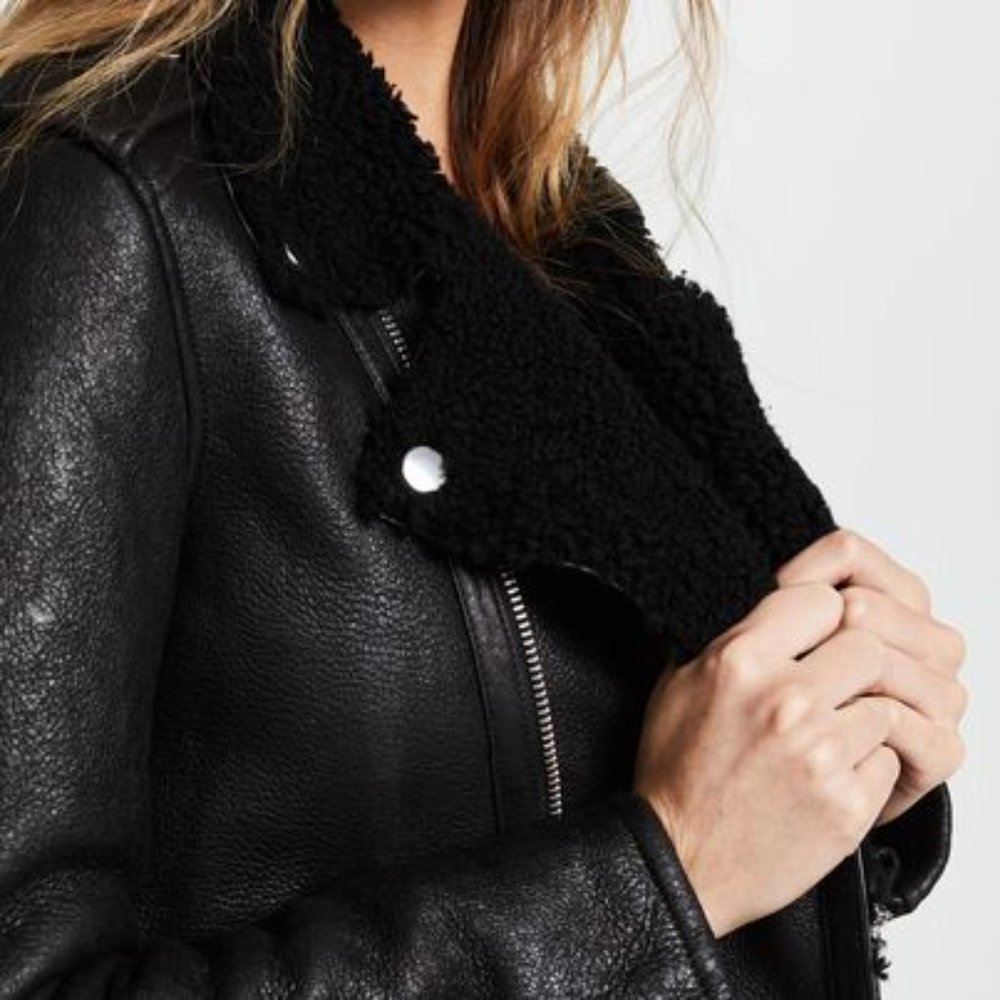 Christian Benner Shearling Jacket - Picture 2 of 9